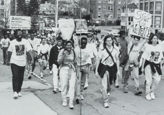 RodneyKingMarch Rodney King protest march in Pittsfield