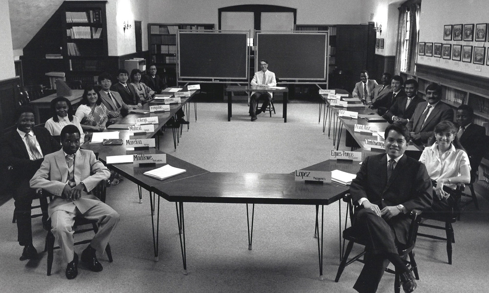 c1988 CDE class of 1988 in black and white