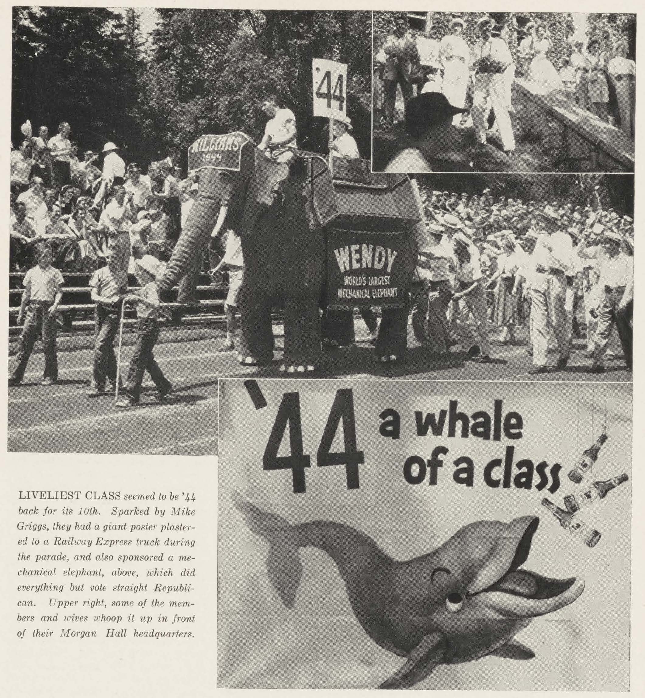 05 - AR 1954 07 - 1944 10th reunion 1 July 1954 Alumni Review