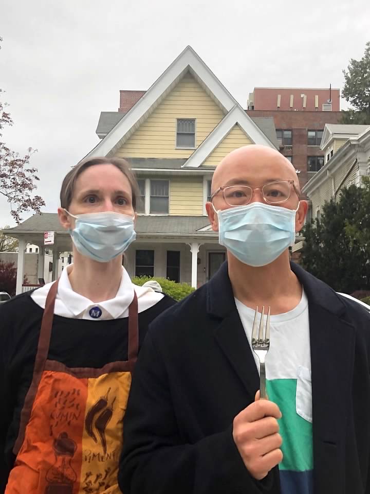 Grant Wood, American Gothic, 1930. Recreated April 29, 2020 Grant Wood, American Gothic, 1930. Recreated April 29, 2020