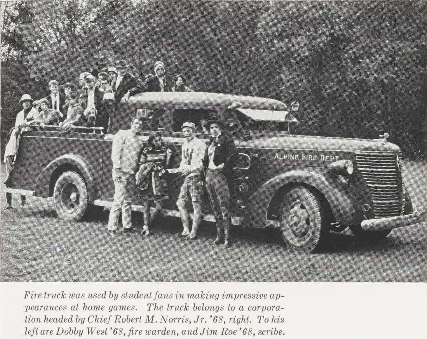 AR 1967 11 - homecoming fire truck AR 1967 11 - homecoming fire truck