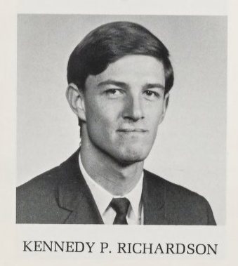 A college yearbook photo of Kennedy Richardson.