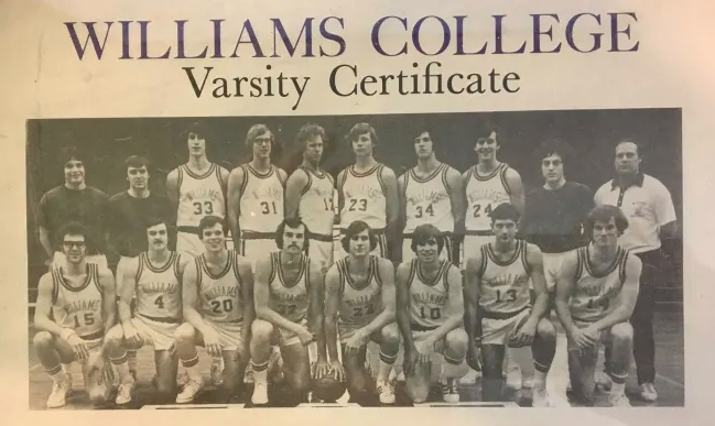1976 Williams Basketball Team