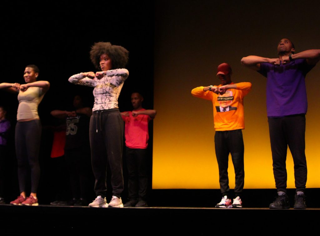 Step Dancers at 62 Center