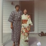 Hiroko Imamura with her Husband Kamla