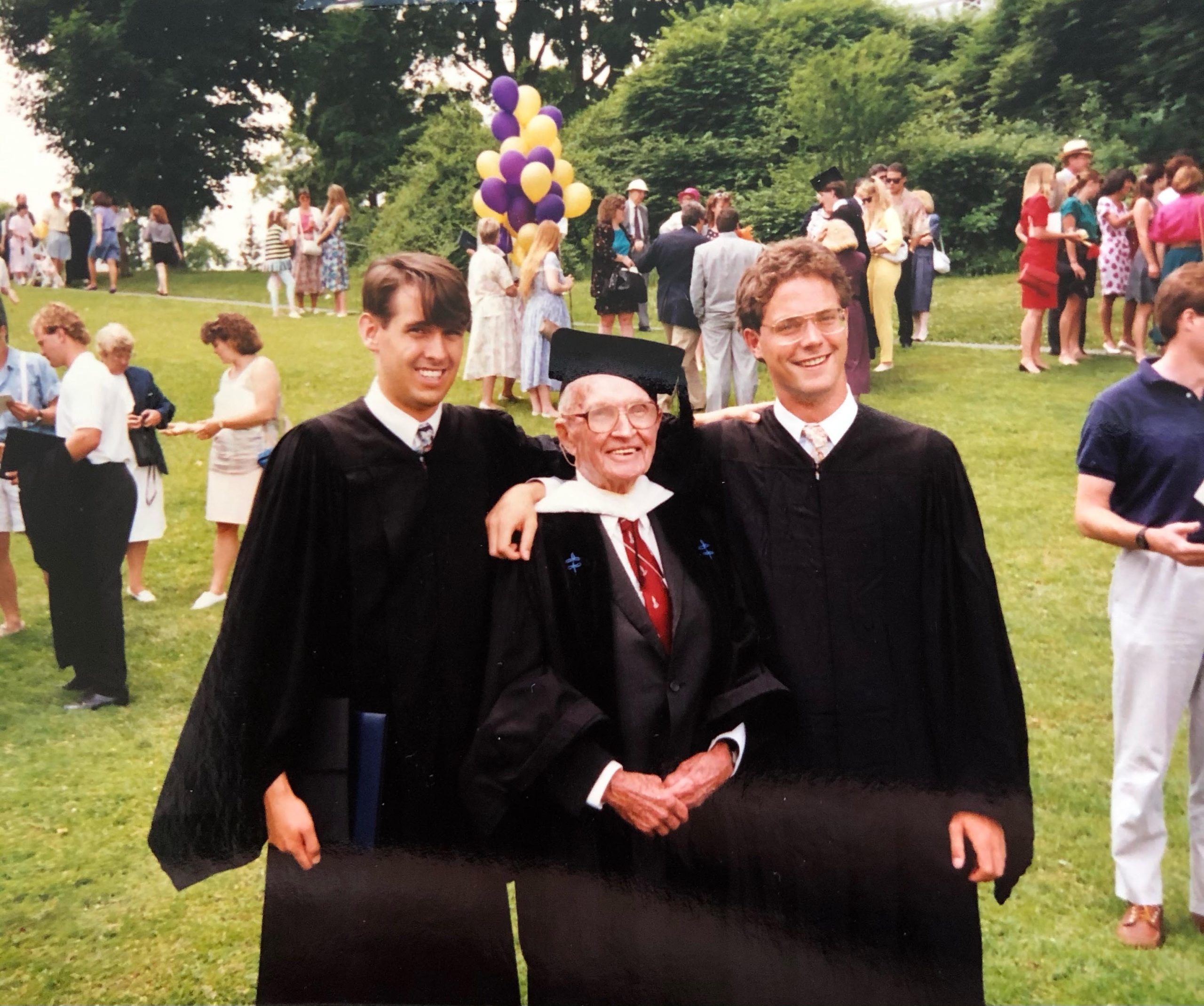 Tim Hildreth and faculty member