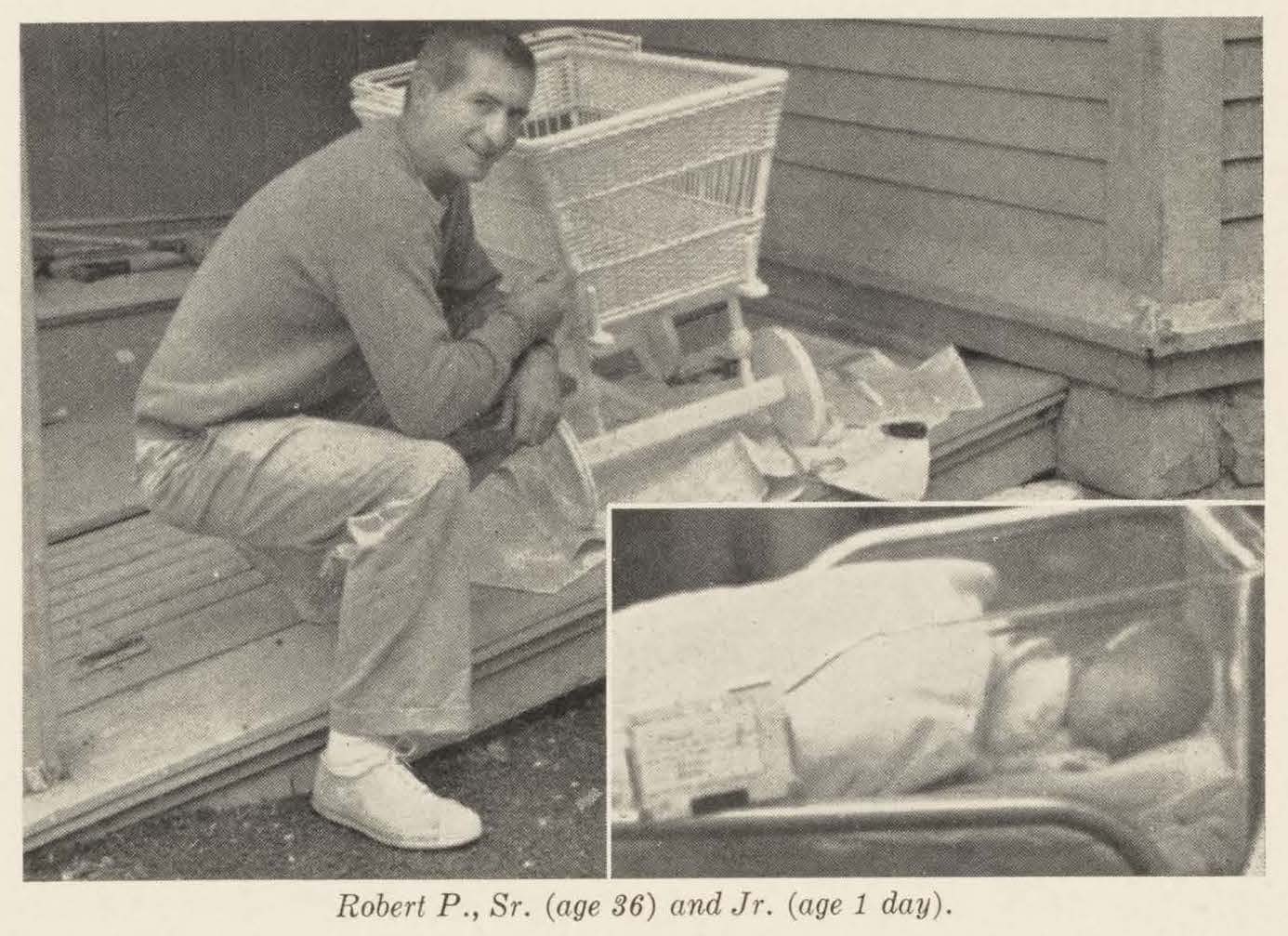 01 - AR 1953 11 - 1940 alum has baby during jfk wedding 1 1940 alum has baby during JFK wedding.