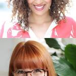 two person face profiles smiling
