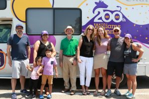 Jeannette joins San Diego Ephs for a group photo.