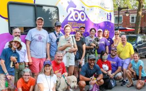 St. Louis Ephs join for a group photo in front of the RV.