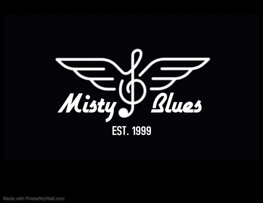 Misty Blues Wing Logo - Made with PosterMyWall